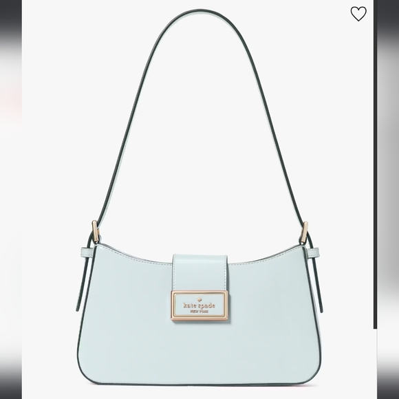 kate spade Handbags - Kate Spade Reegan Patent Small Shoulder Bag, Hazy Morning
